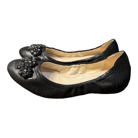 Alex Marie Black Leather Ballet Shoes Size 8.5M - Picture 5 of 9